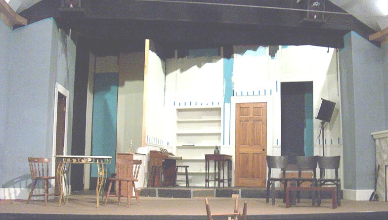 set under construction