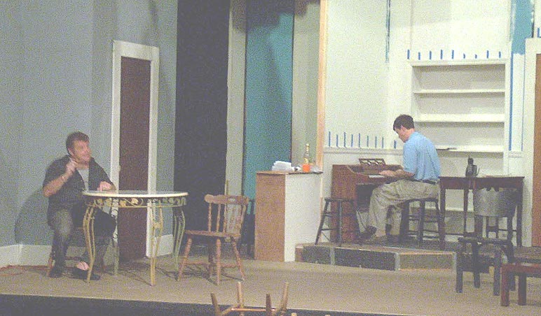 [l-r]Lou Savarese as Abe Dreyfus, Tim McGovern as Jerry