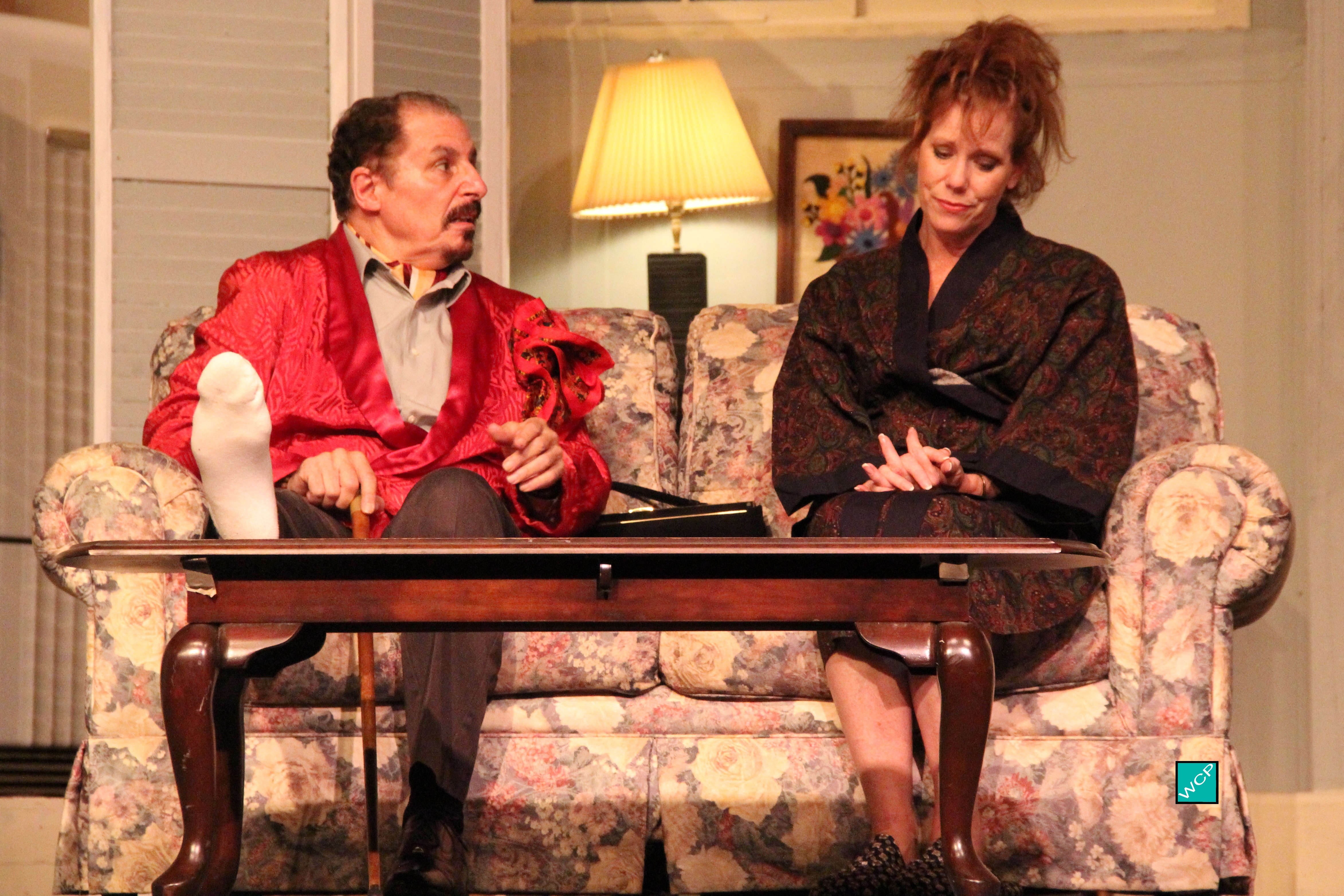 Russ Ortiz as Victor Velasco, Zita Geoffroy-Heinz as Mrs. Banks